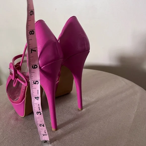 Barbie Pink 6 inch heels Shoe Republic LA - Picture 7 of 8